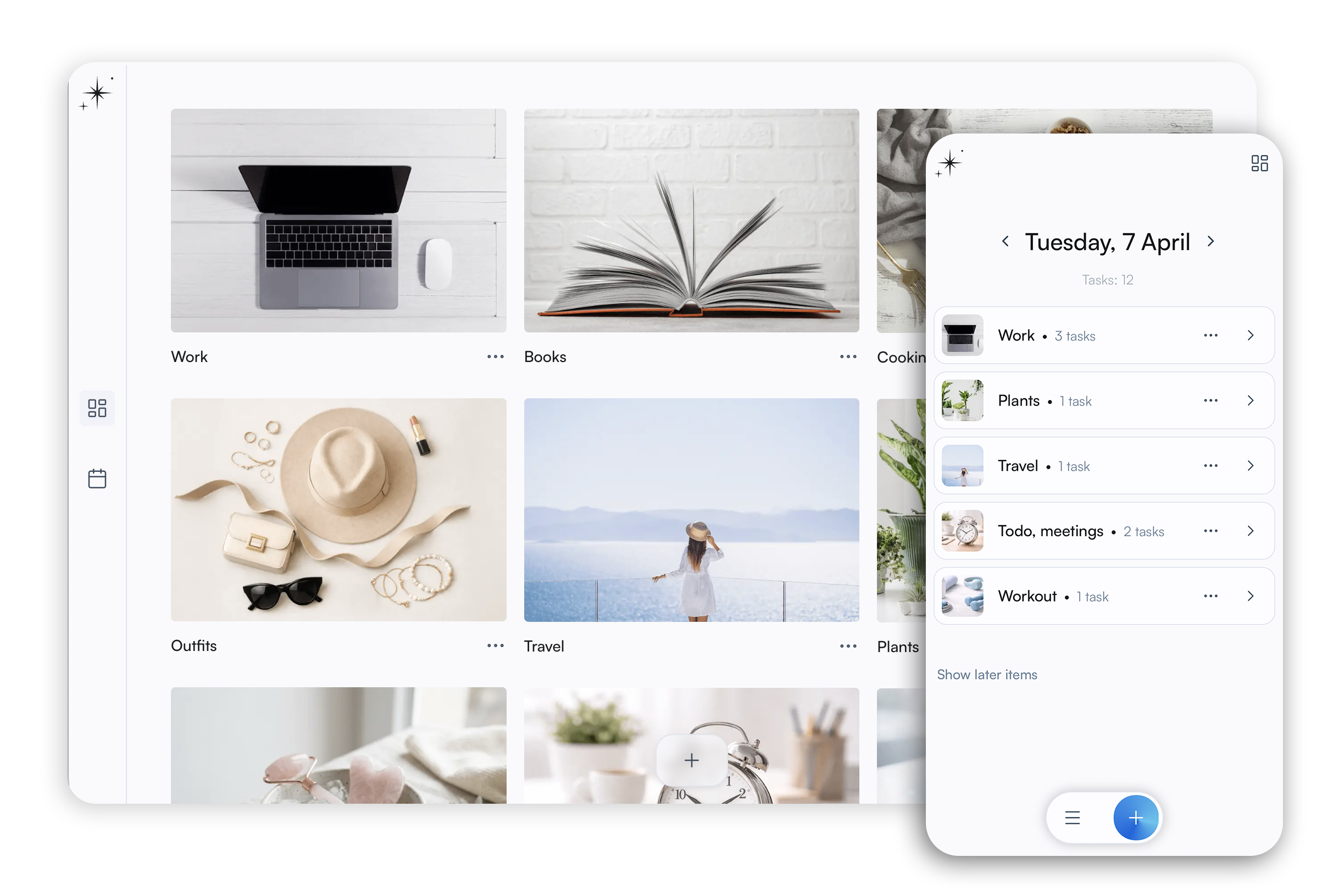 Nerali app - planners view